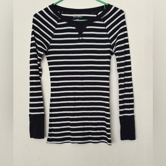 Old Navy Tops - Old Navy Women’s Long Sleeve Striped Shirt